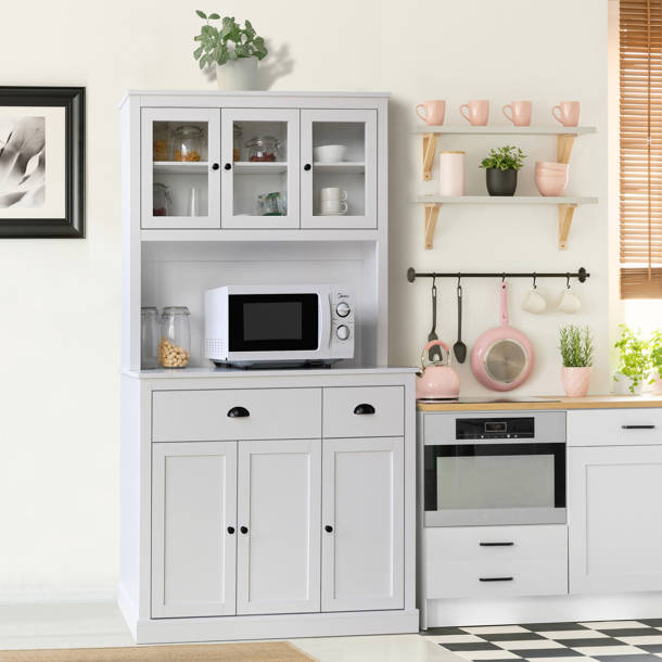 Lark Manor Aralene 70.9'' Kitchen Pantry & Reviews | Wayfair