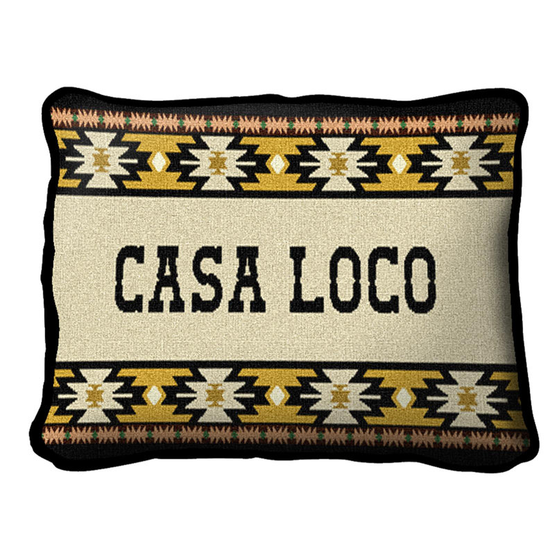Housse de coussin réversible en coton