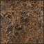 Dark Emperador 18 in. x 18 in. Glossy Marble Tile