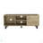 3-Shelf Rectangle TV Stand Light Oak