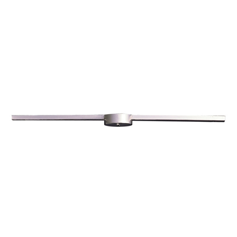 Contemporary Satin Nickel LED Linear Bar Light, 36 in
