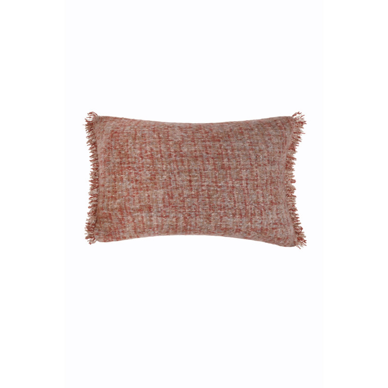 Bozeman Pillow Cover & Insert, Redwood, 14" X 24" Pillow