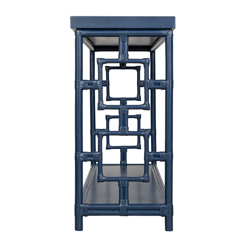 Sobe 60'' W Console Table, Navy