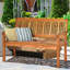 Blizzard Wooden Park Bench