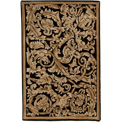 Wool Floral Area Rug