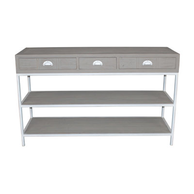 Console en bois massif Zubia