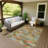 Machine Washable Indoor/Outdoor Jenning ACN2266 Stripes Rug-423804123