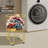 Metal Mesh Laundry Storage Cart, Laundry Basket With Wheels-1720555830