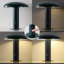 Writzer 11" Contemporary Bohemian Rechargeable/Cordless Dimmable Integrated LED Mushroom Table Lamp-1863974583