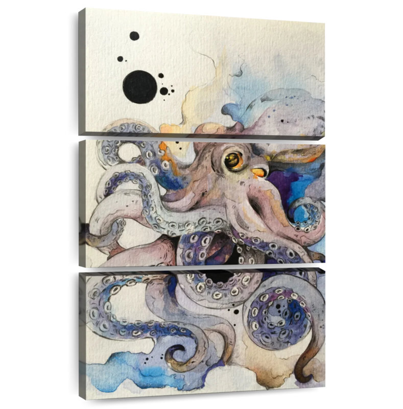Brampt Dreamy Octopus, 32" H x 20" W