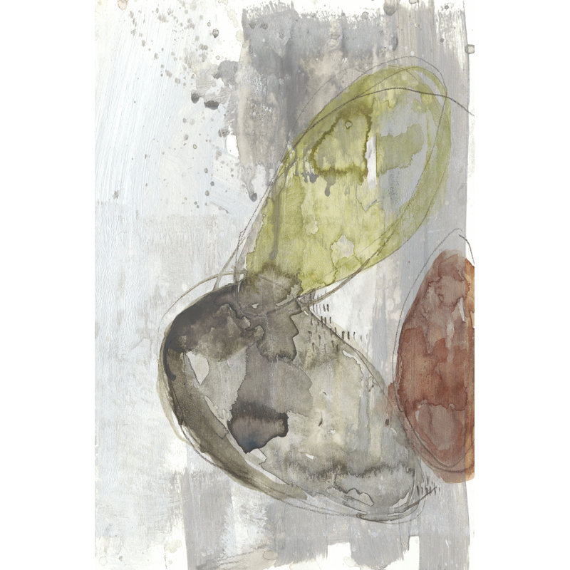 Earth Orbs II by Jennifer Goldberger - Wrapped Canvas Painting, 46cm H x 30cm W x 3.8cm D