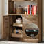 Grande bibliothèque avec armoire de rangement pour bureau personnel