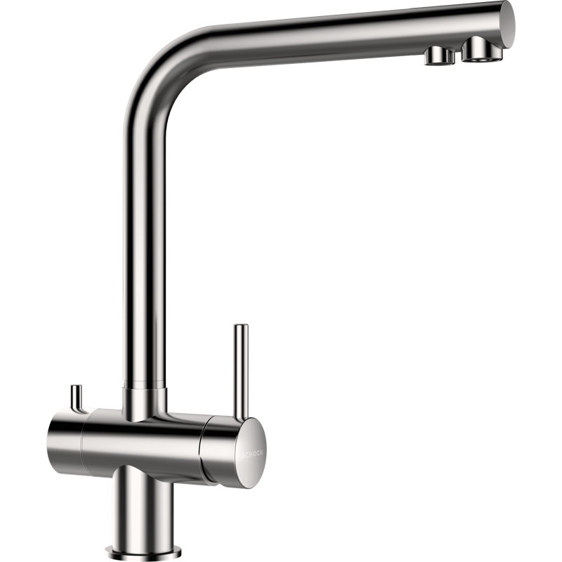 High Pressure Single Lever Monobloc Tap, Steel