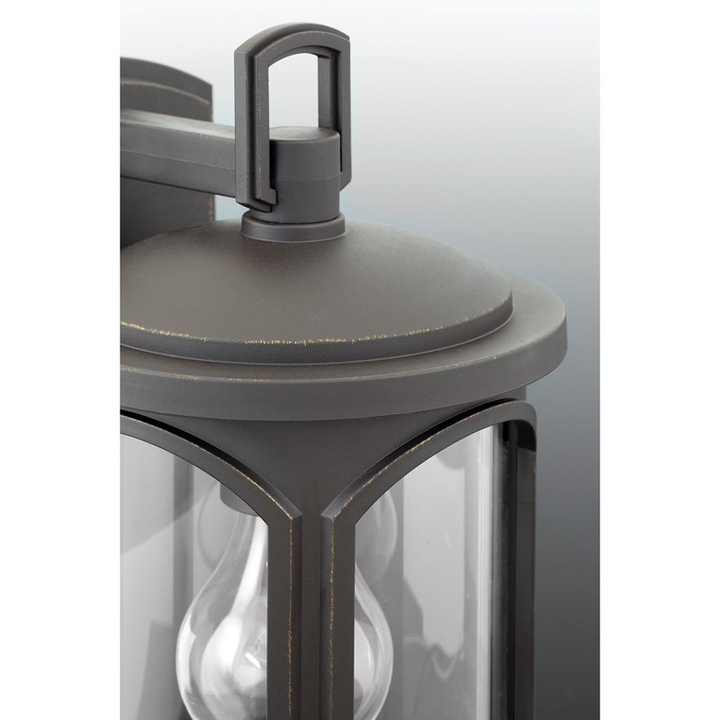 Lanterne murale d'extérieur Holmgren, H 11,375 po x l 5,875 po x P 6,875 po