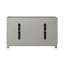 Armoire d'appoint 2 portes avec motif décoratif Lumley