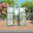 Newly Marketed Gain Height Windproof Aluminum Greenhouse Polycarbonate Greenhouse  Heavy Duty Walk-In Greenhouses For Outdoor Backyard In All Season
