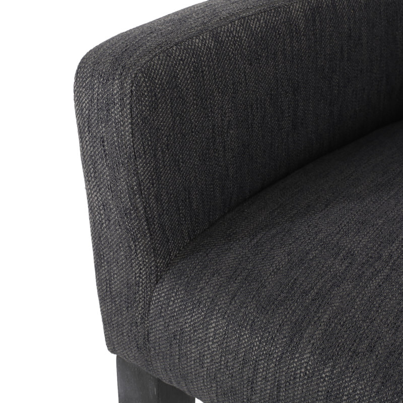 Upholstered Stools, Bar Stool (30.5" Seat Height), Charcoal