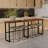 Esterly Rose 90" Solid Wood Console Table-494622099