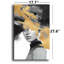 «Golden Brush», art abstrait sur toile, femme