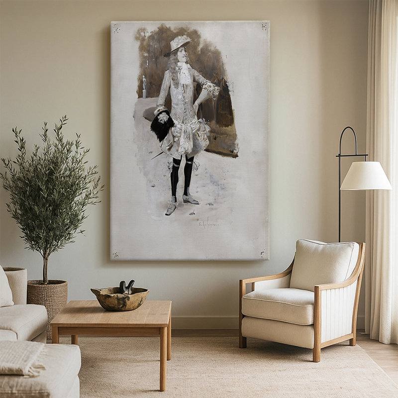 «Lord David Dirry-Moir» par George Rochegrosse, 40 po x 60 po