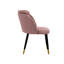 Inola Upholstered Velvet Dining Chairs - Ergonomic Soft Back with Metal Legs - Armchair for Dining Room Living Room Restaurants-34272963-104936315-104936310