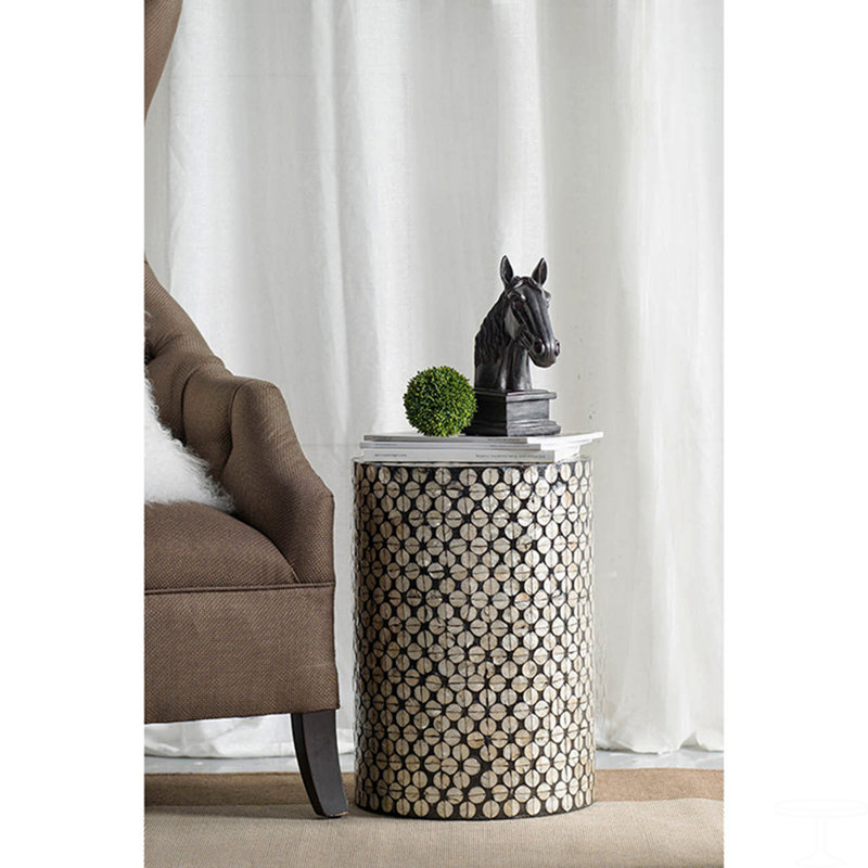 Tabouret de jardin, table d'appoint