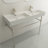 BOCCHI Milano 18.5'' Fireclay Rectangular Bathroom Sink with Overflow-90558894