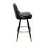 Tabouret de bar pivotant capitonné-117321646