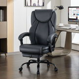 Ergonomic Executive Chair with Footrest