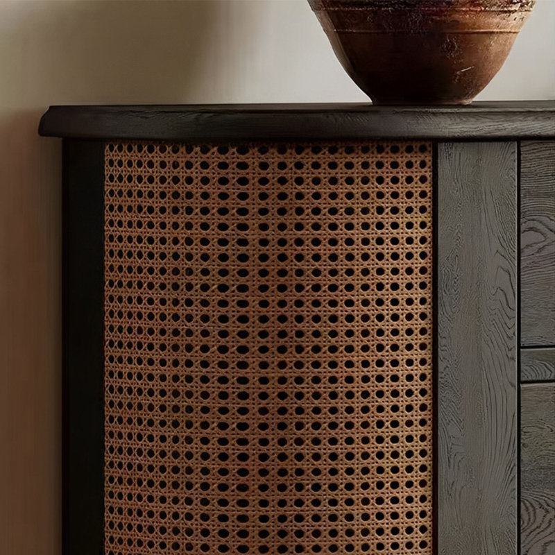 Console rétro à 2 tiroirs