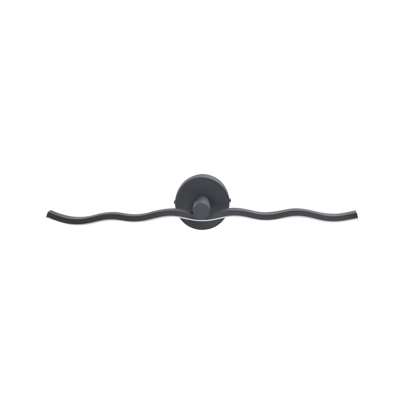 Hardwired LED Wall Mount Picture Light, Matte Black