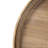 Round End Table Wood Side Table