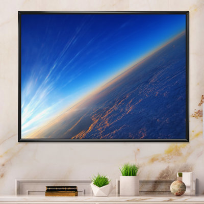 " Cosmic Sunshin On Blue Sky "