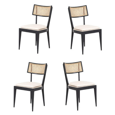 Fauteuil à oreilles noir