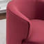 Fauteuil demi-tonneau pivotant rembourré Tybias-1288615245
