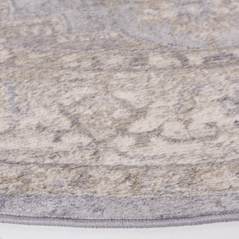 Wynton Performance Oriental Rug, Round 6'7"