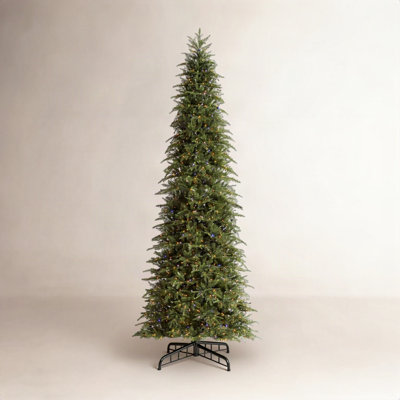 Leilonie Slim 15' Pre-Lit Fir Christmas Tree
