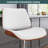 Xzayden Swivel Upholstered Adjustable Height Counter Stool,Bar Stool with Metal Frame-346393016-349276191