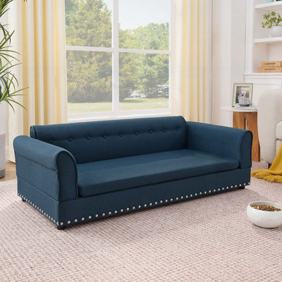 Upholstered 55 " Fabric Sofa
