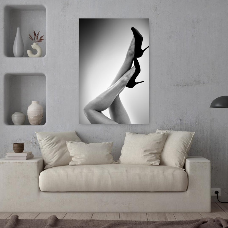 Fashion Red 3, art contemporain, H 36 po x l 24 po