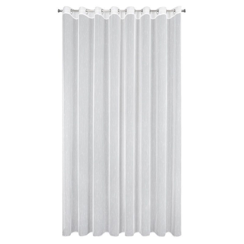 Kait Sheer Curtain Single Panel, 250cm H x 350cm W
