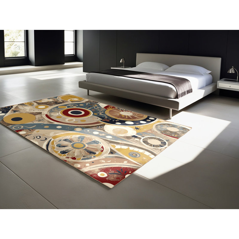 Lively Spark Rug, Rectangle 3' x 5'