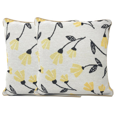 Floral Pillow Cover