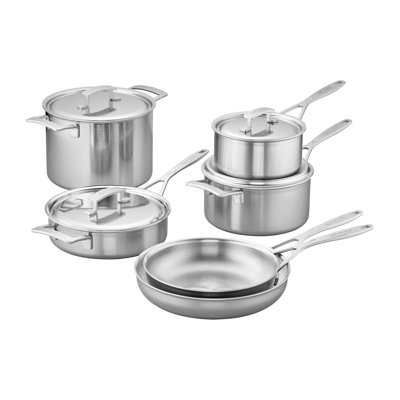 Batterie de cuisine en acier inoxydable 5 plis Demeyere