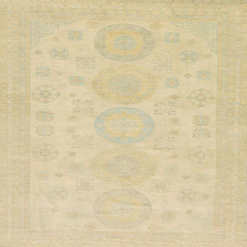 Tapis abstrait et moderne 157, Carré 3 pi