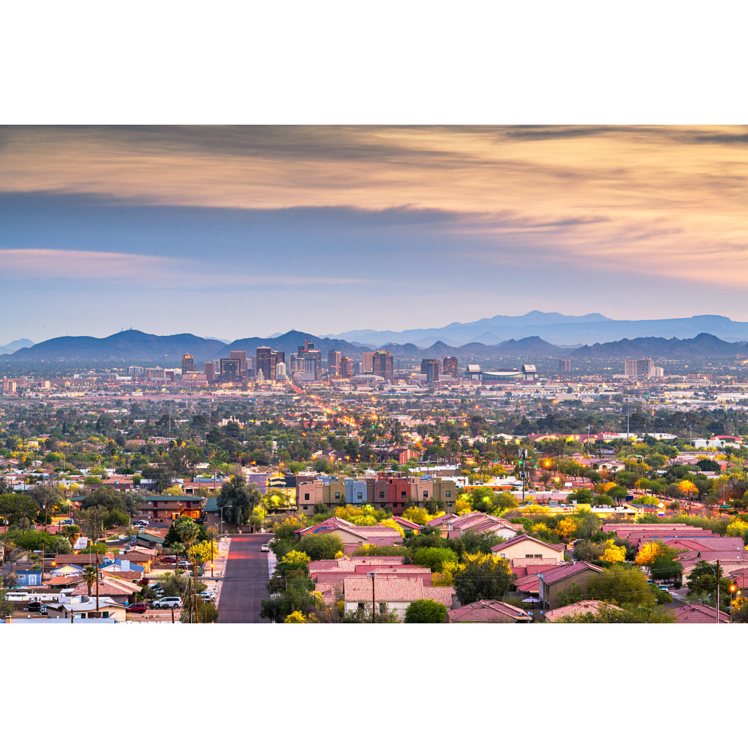 Phoenix, Arizona, USA von Sean Pavone - Foto auf Leinwand