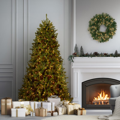  9ft. Dunhill Fir Tree with Clear Lights