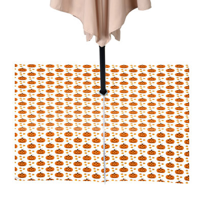 Simoneaux Geometric Halloween Tablecloth