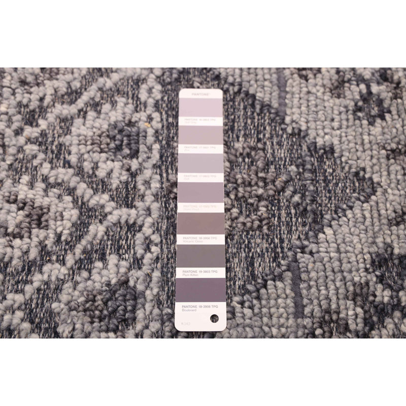 Tapis gris Tangier 5 pi 4 po x 7 pi 7 po