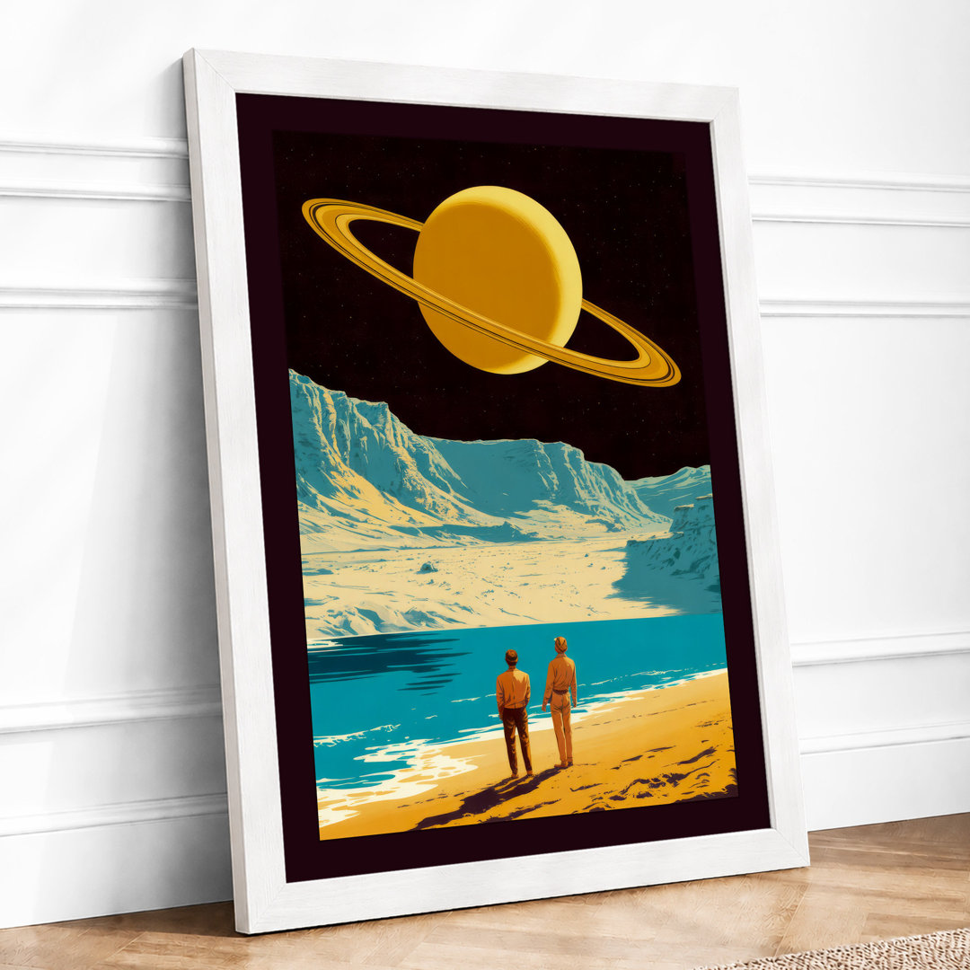 Alien World Wonder Fantasy & Sci-Fi - Framed Print